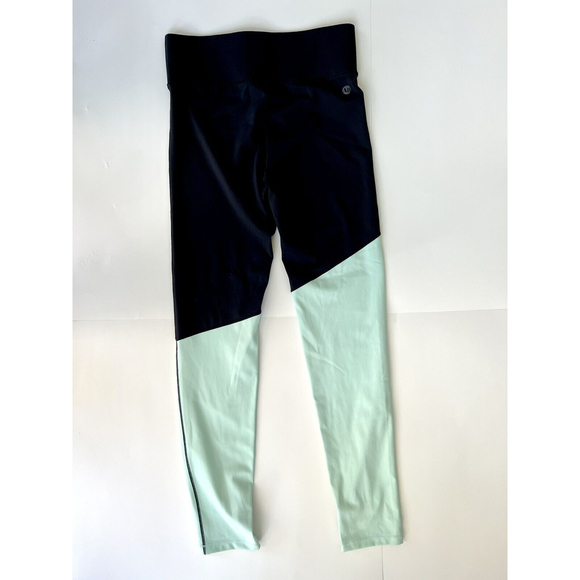 All Access Bandier High Rise Leggings Color Block Blue size Small EUC Athilesure - Picture 5 of 6
